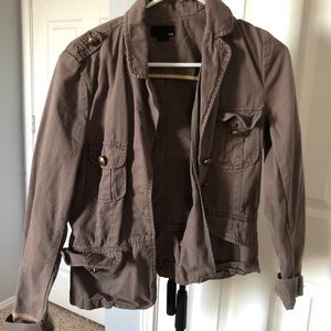 Brown Edgy Jacket